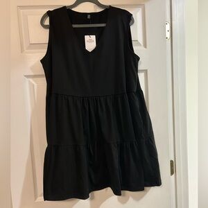 BNWT Women’s Size 3XL Black Mini Dress